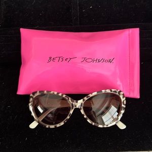 Betsey Johnson Sunglasses with Case